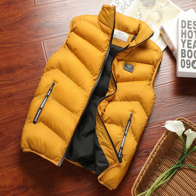 Kurtka Męska | Pikowana z Dwiema Kieszeniami Zewnętrznymi i Wewnętrzną