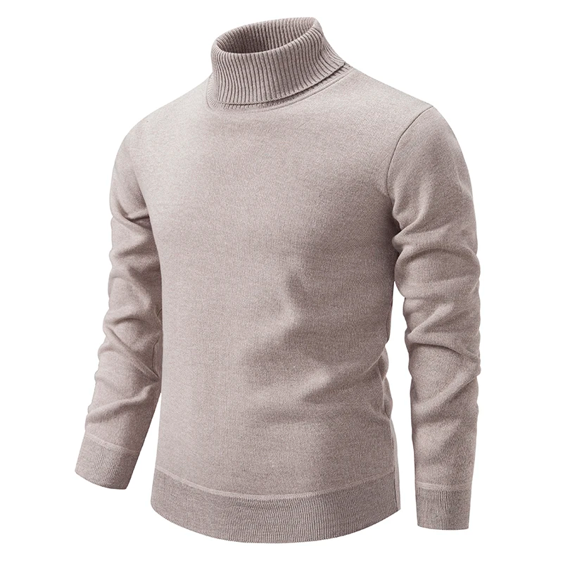 Sweter Męski | Golf z Miękkiej, Ciepłej oraz Przewiewnej Dzianiny