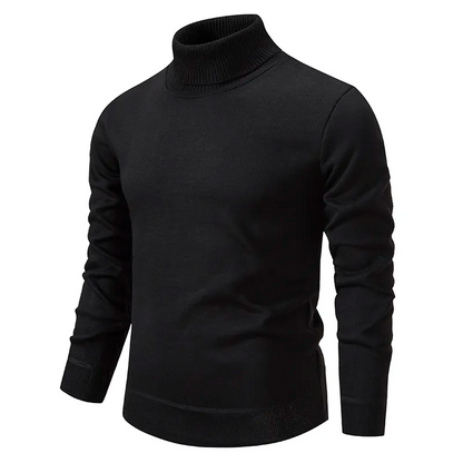Sweter Męski | Golf z Miękkiej, Ciepłej oraz Przewiewnej Dzianiny