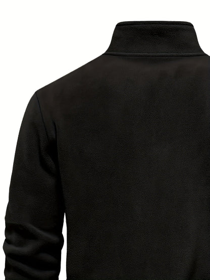Sweter Męski | Pół Zip przy Szyi z Miękką Dzianiną