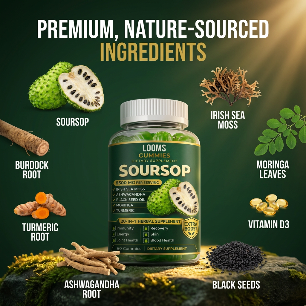 Energy Gummies. Your 20-in-1 Support