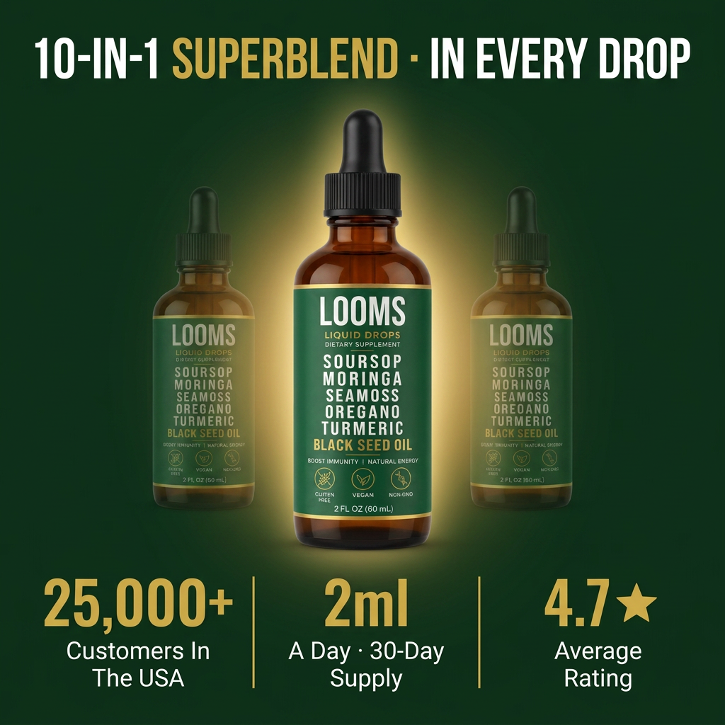 Soursop Drops. Your 10-in-1 Daily Support