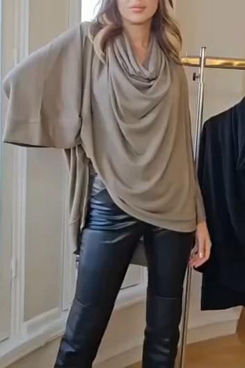 Sweter Damski | Krój do Stylizacji Warstwowej na Chłodniejsze Miesiące